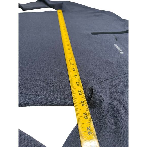 Solaris Men’s Long Sleeve 1/4 Zip Fleece Sweater / Jacket - size L - Picture 5 of 5